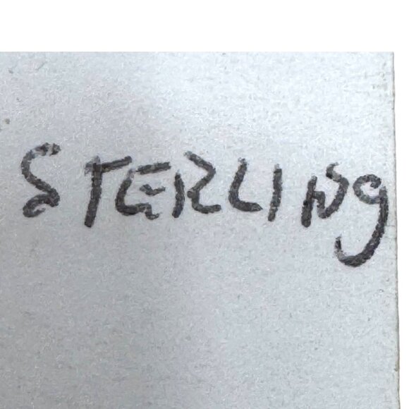 Vintage Sterling Silver Masonic Scottish Rite 32 Degree Pendant Long Island .75" - Picture 5 of 5